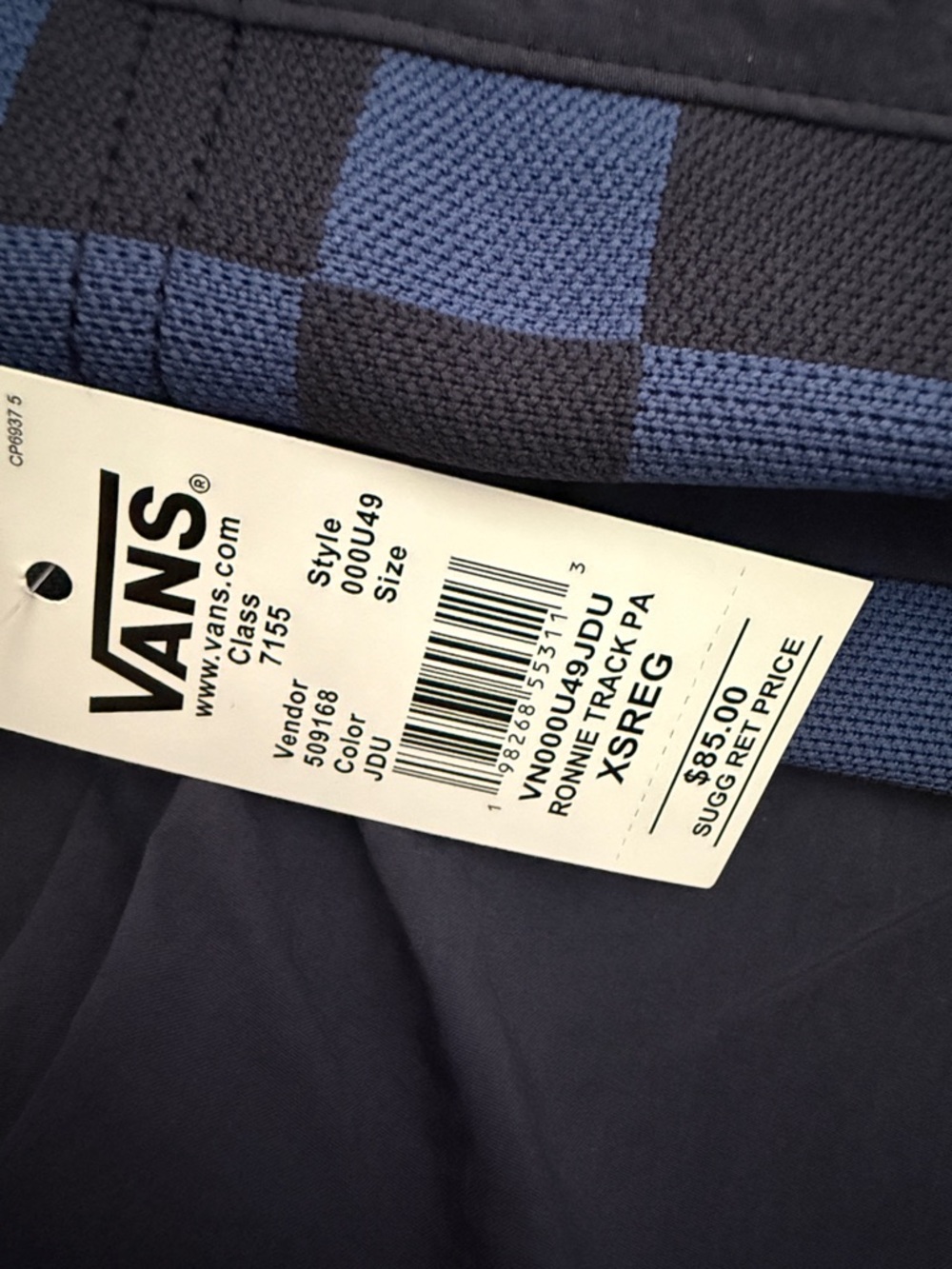 Vans Ronnie Track Pants NWT - Picture 9 of 9